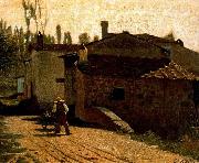 Giuseppe Abbati Abbati Lattaio di Piagentina Spain oil painting artist
